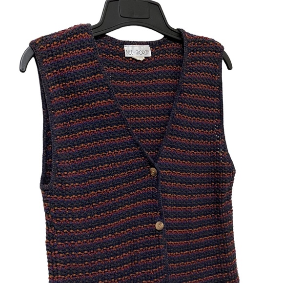Vintage 90's Knitted Vest - Picture 2 of 7